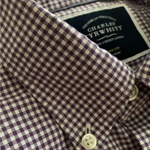 Charles Tyrwhitt Dress Plaid Button Down Shirt